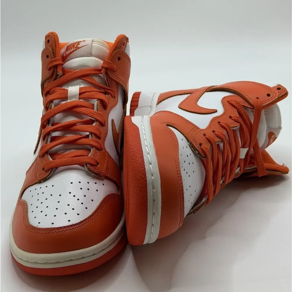Nike Dunk High Syracuse Orange Blaze White DD1399-101 Women’s Size 8